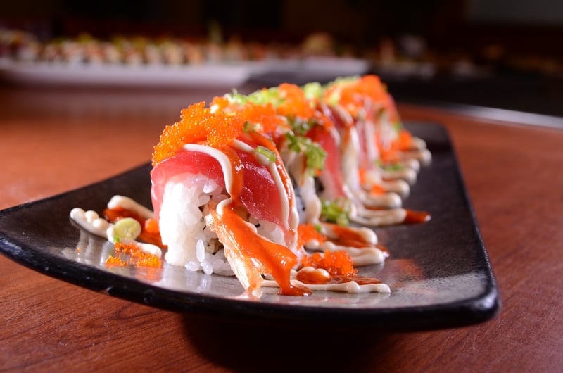 African-Japanese Fusion Sushi